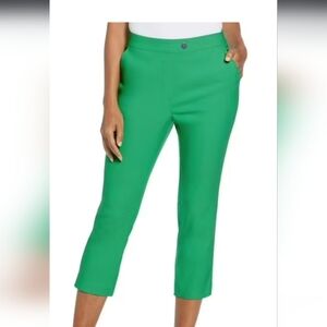 NWT Rafaella Green Capris